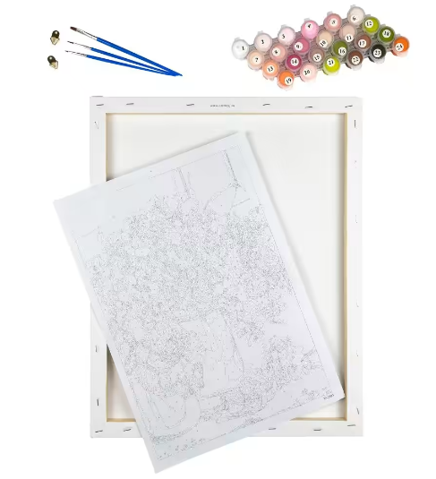 Картина по номерам 30*40 см "Игривый котенок ", 11673-AC 1