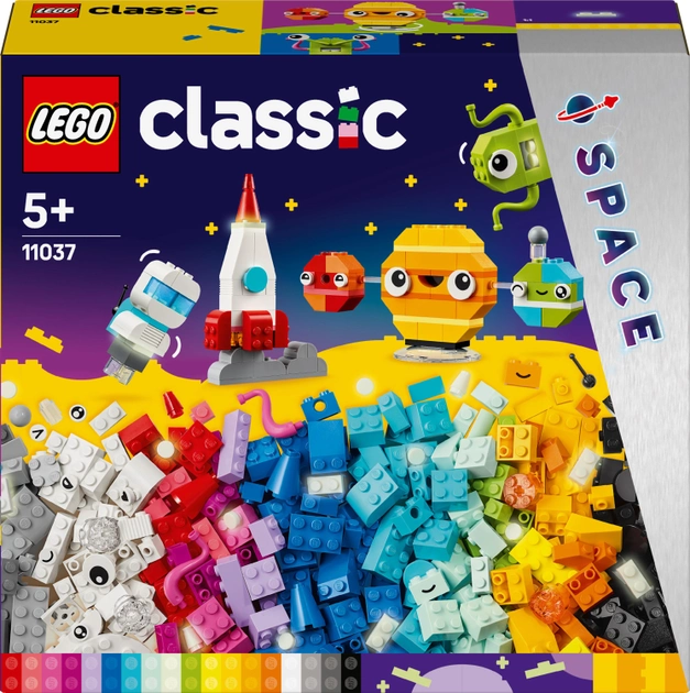 Конструктор Lego Classic "Творчі космічні обʼєкти", 11037