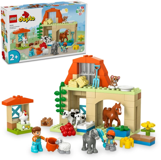 Конструктор Lego Duplo "Догляд за тваринами на фермі", 10416 2