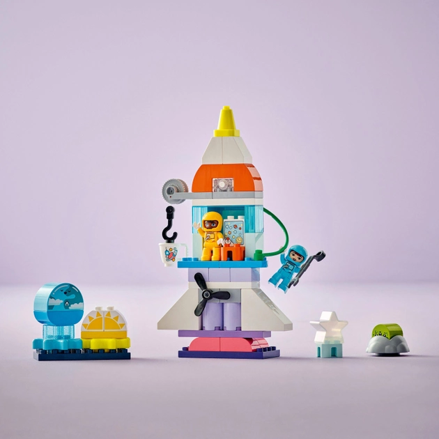 Конструктор Lego Duplo "Пригоди на космічному шатлі 3-в-1", 10422 4