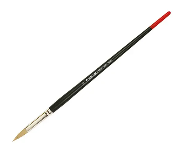 Кисть Синтетика круглая Milk 1108R №10 Kolos