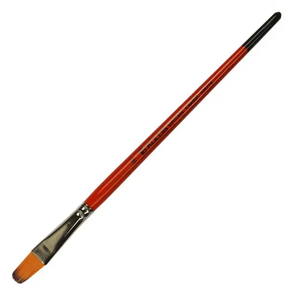 Кисть Синтетика овальная Carrot 1097FR №10 Kolos