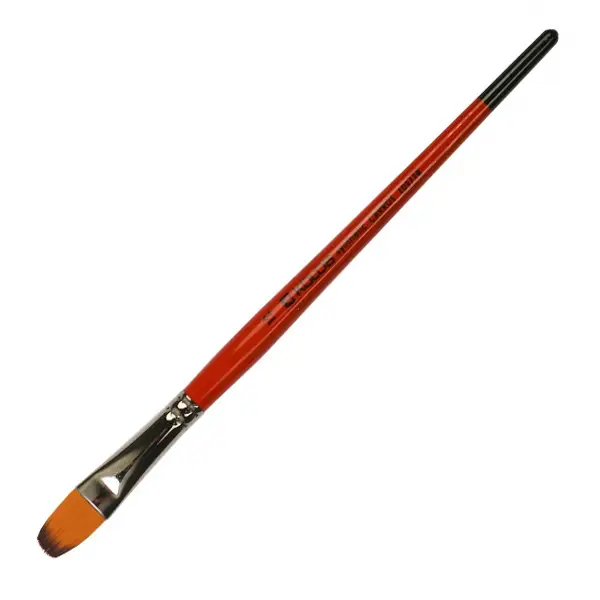 Пензель Синтетика овальний Carrot 1097FR №12 Kolos 1