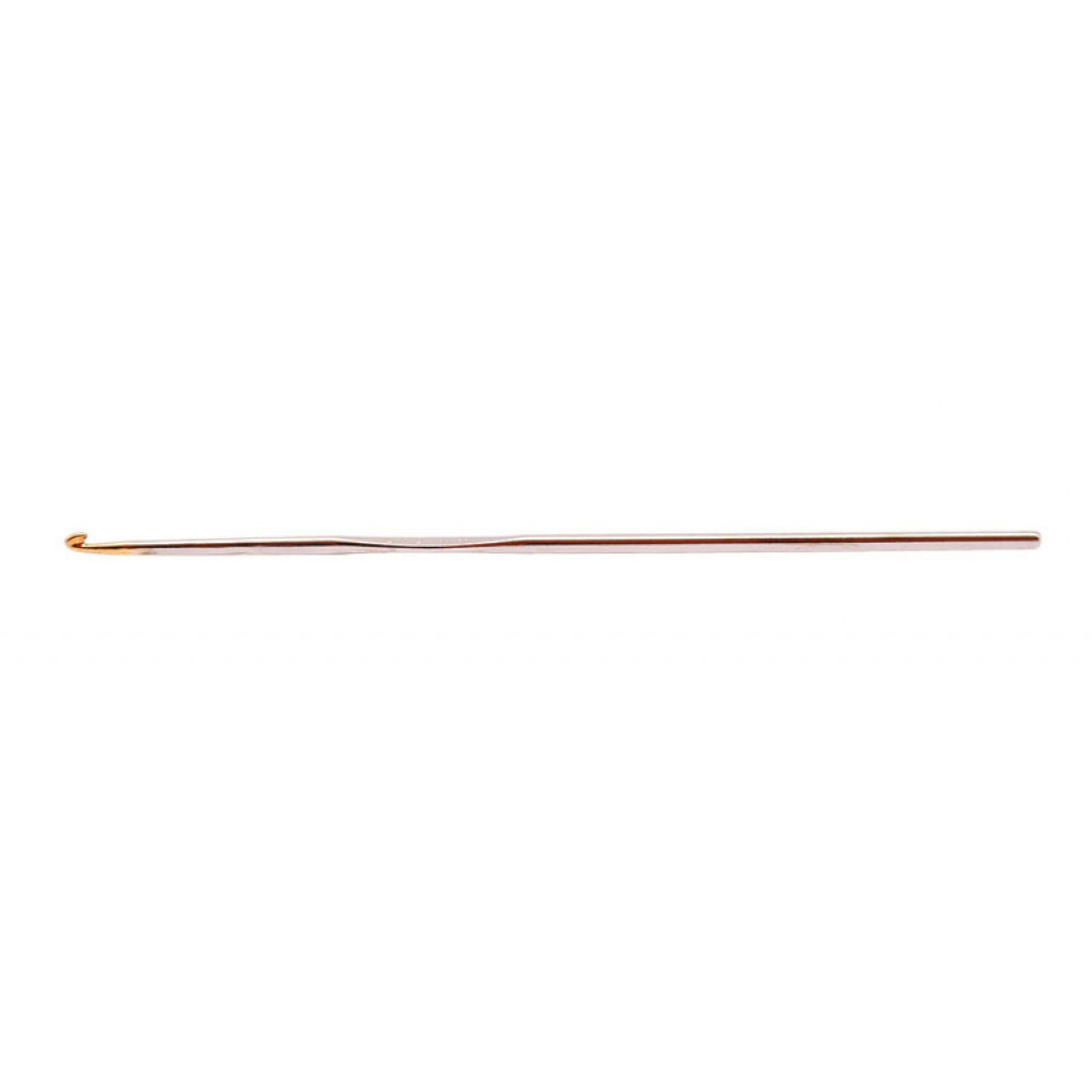 Крючок стальной 0.50 мм (золотой наконечник), 30761 KnitPro