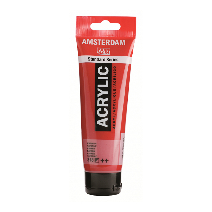 Краска акриловая Amsterdam 120мл Карминового, 318 Royal Talens