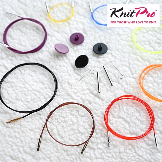 Кабель 756 мм для создания круговых спиц 100 см, 10503 KnitPro 5