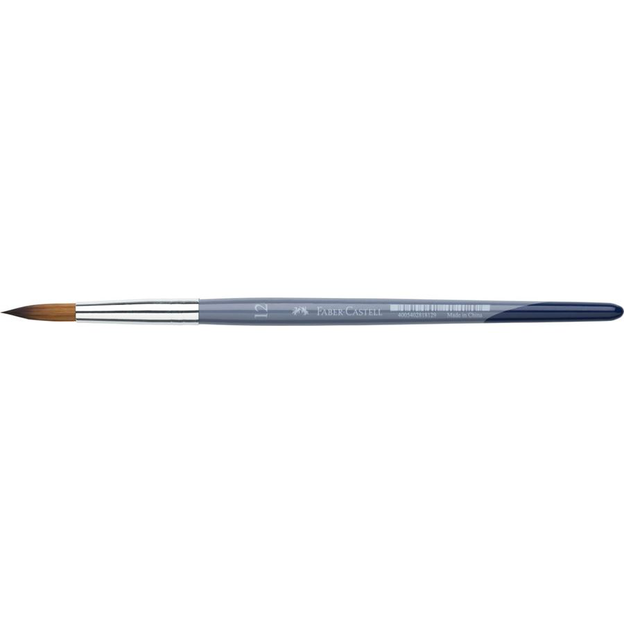 Кисточка синтетика круглая Round brush №12, 281812 Faber-Castell 1