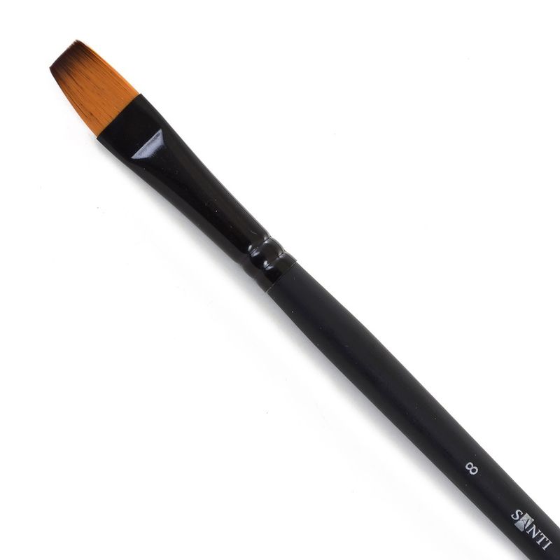 Пензель худож. синтетика "Santi Highly Pro", плоский, №8, 310605 1