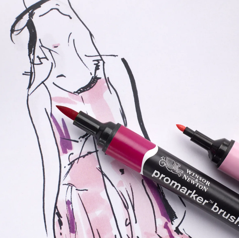 Набор двухсторонних маркеров Brushmarker, Телесные тона, 6 шт, 0290127 W&N 3