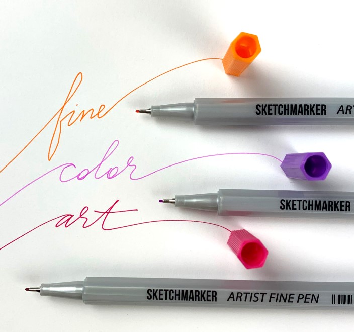 Лайнер SketchMarker ARTIST FinePen 0,4 мм, коричневый, AFP-BRW 1