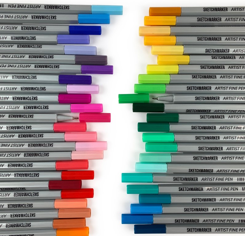 Лайнер SketchMarker ARTIST FinePen 0,4 мм, коричневый, AFP-BRW 2