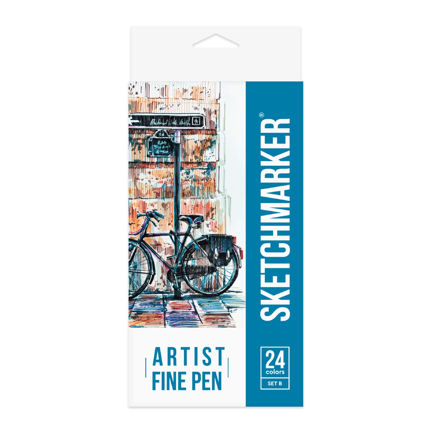 Набір лайнерів SketchMarker ARTIST FinePen Basic 2, 24 кол., AFP-24BAS2