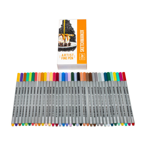 Набір лайнерів SketchMarker ARTIST FinePen Basic 2, 36 кол., AFP-36BAS2 2
