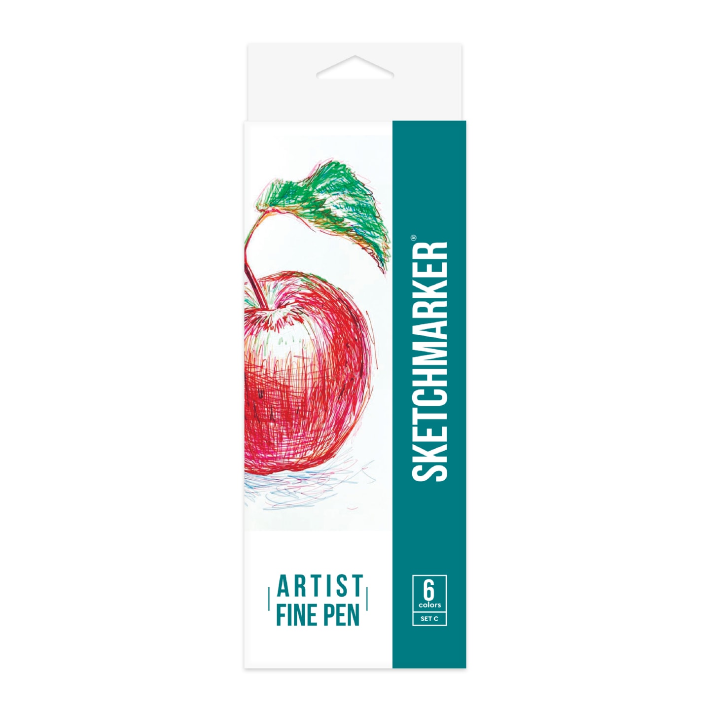 Набір лайнерів SketchMarker ARTIST FinePen Basic 3, 6 кол., AFP-6BAS3