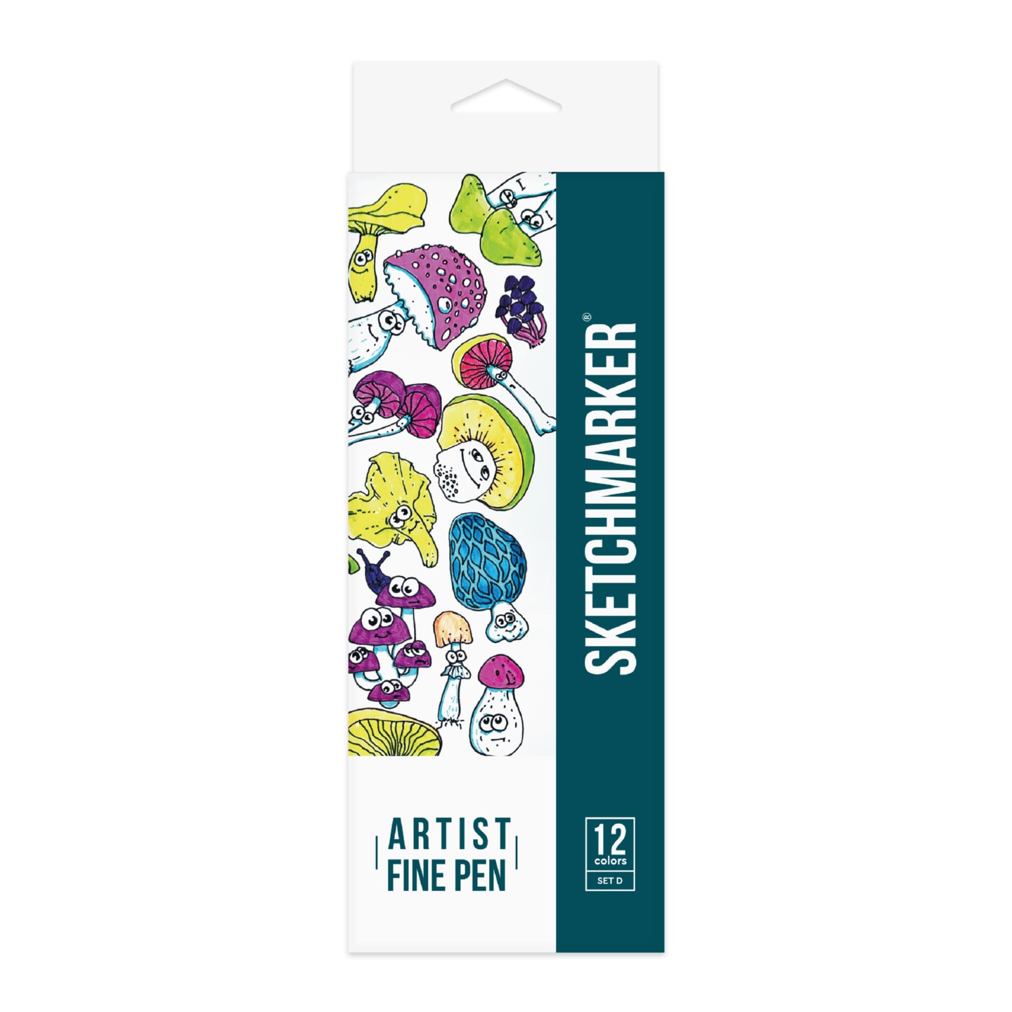 Набір лайнерів SketchMarker ARTIST FinePen Basic 4, 12 кол., AFP-12BAS4
