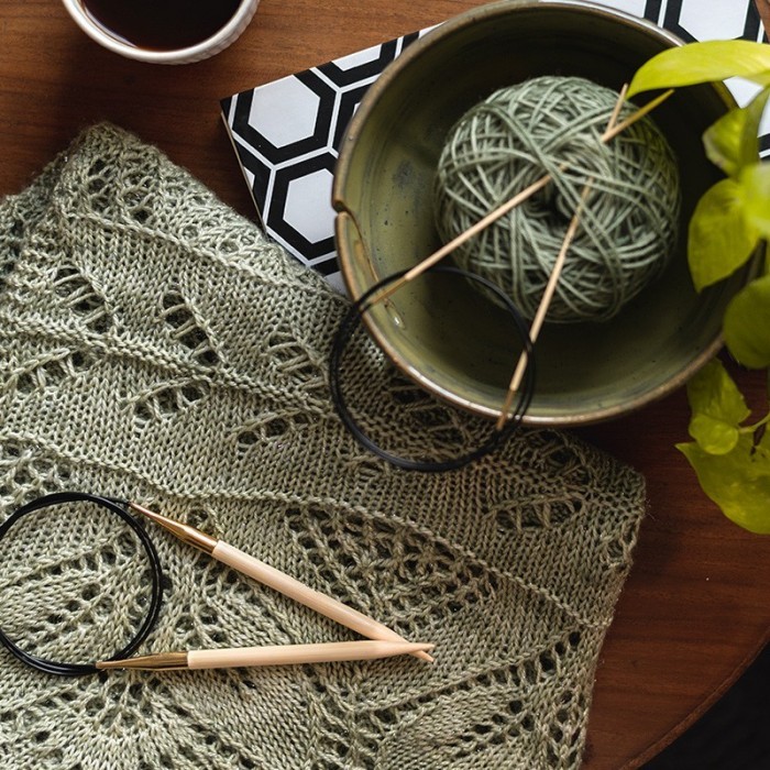 Спиці кругові 8.00 мм - 60 см Basix Birch Wood, 35325 KnitPro 2
