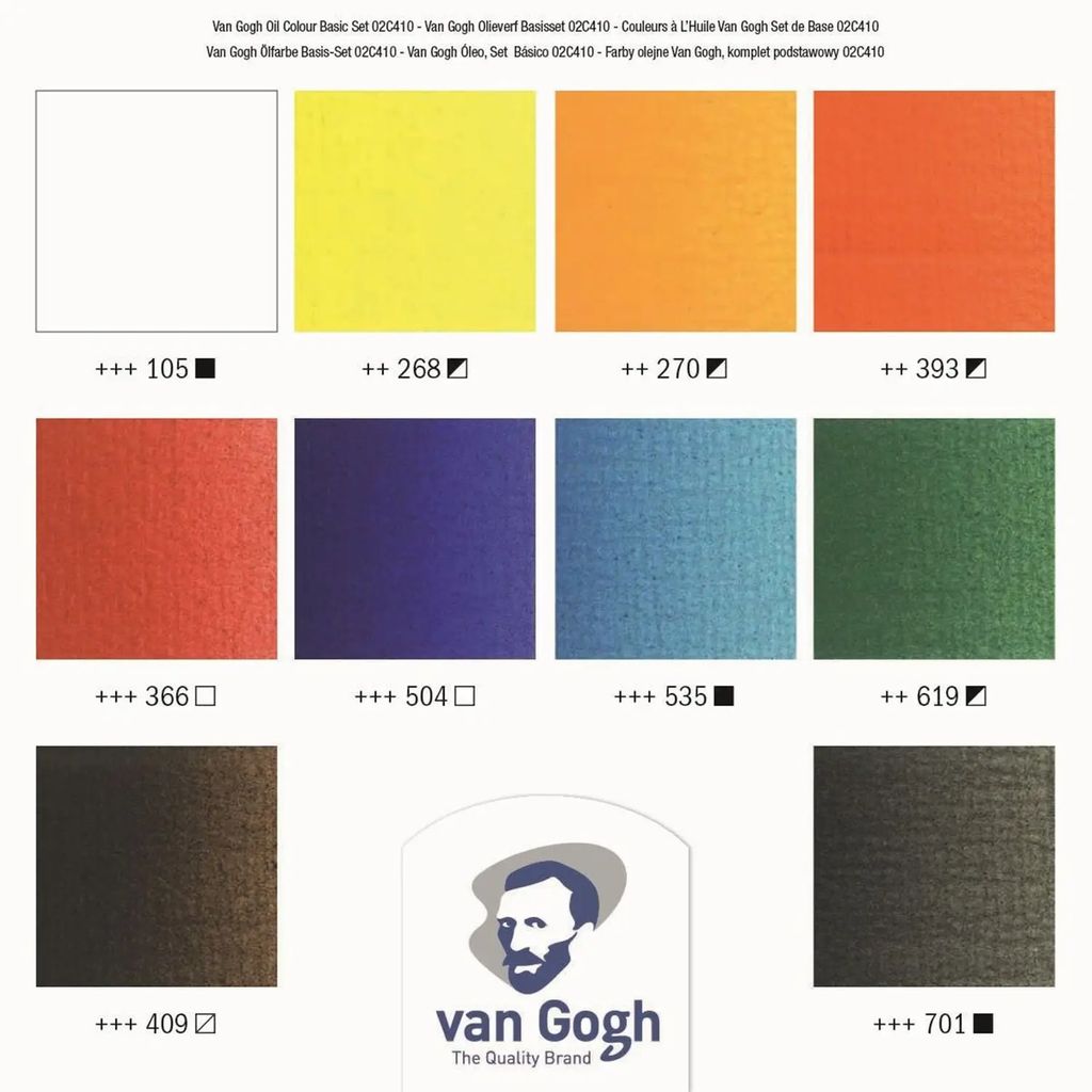 Набір олійних фарб Van Gogh 10*20 мл, Royal Talens 3