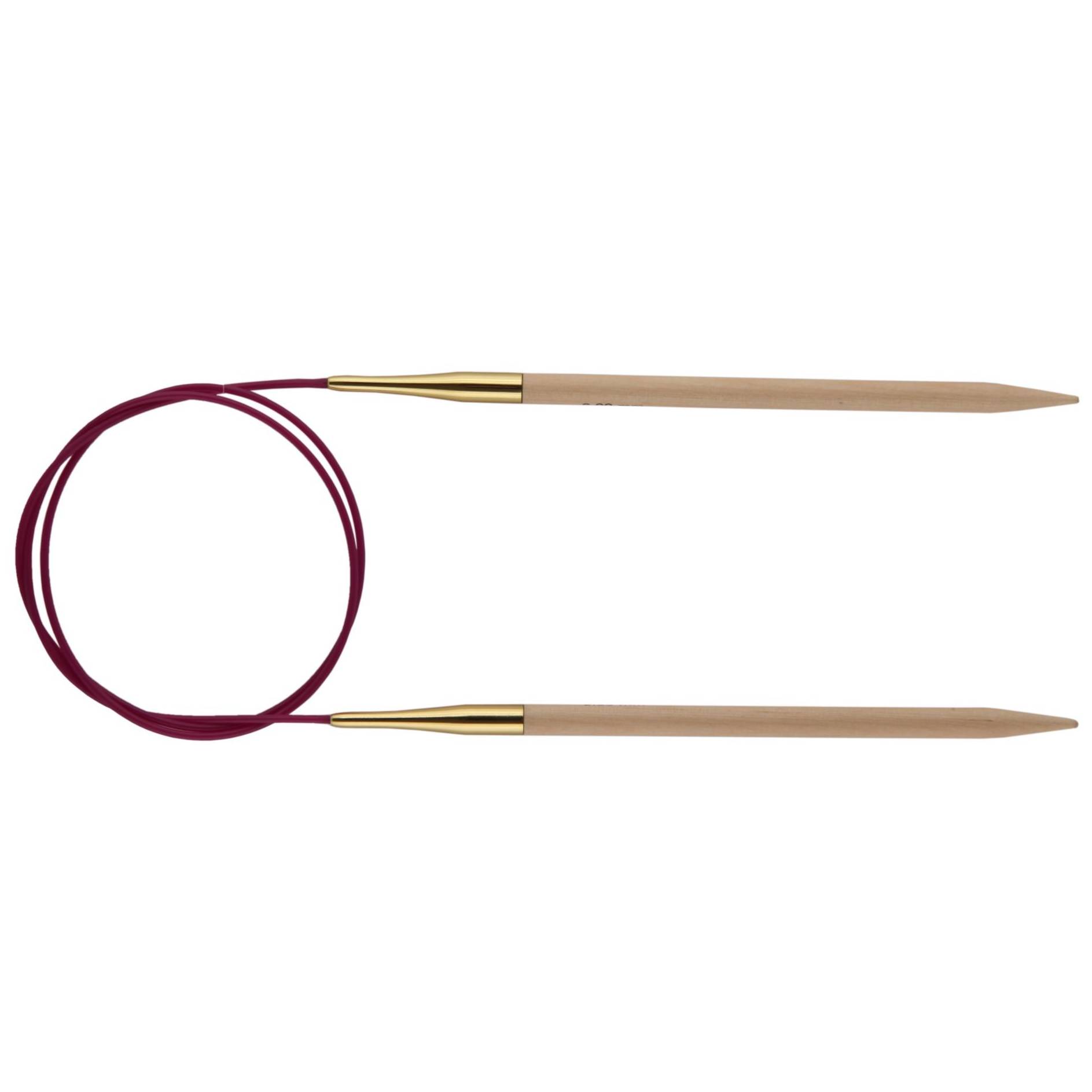 Спицы круговые 6.00 мм - 40 см Basix Birch Wood, 35312 KnitPro