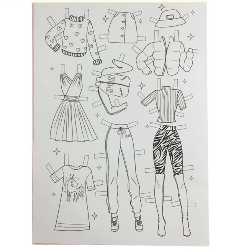 Раскраска "Вырезалка-рисовалка-одеялка "Fashion Stylist", 12 ст.", АЦ-07 4