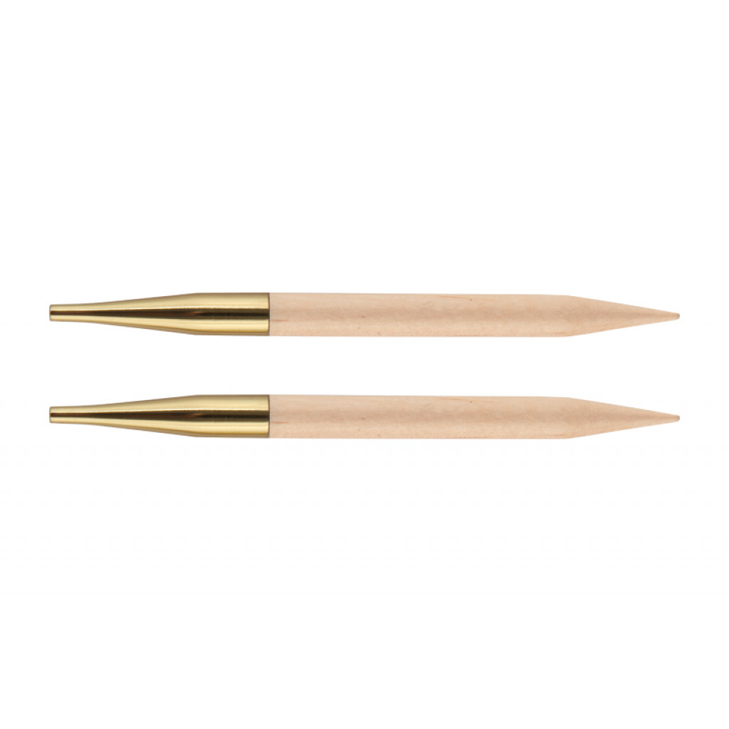 Спицы съемные 3.50 мм короткие Basix Birch, 35653 Wood KnitPro