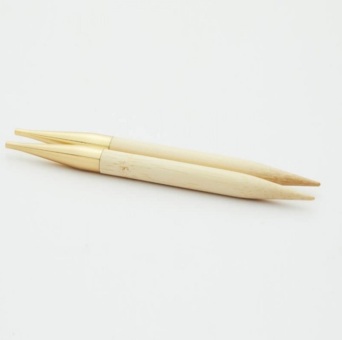 Спицы съемные 3.50 мм короткие Basix Birch, 35653 Wood KnitPro 1