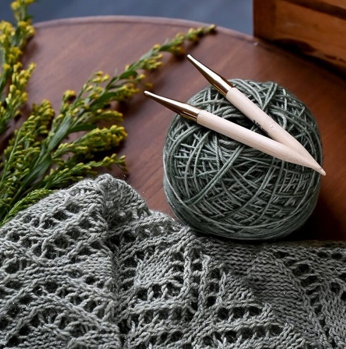 Спицы съемные 4.50 мм короткие Basix Birch Wood, 35656 KnitPro 4