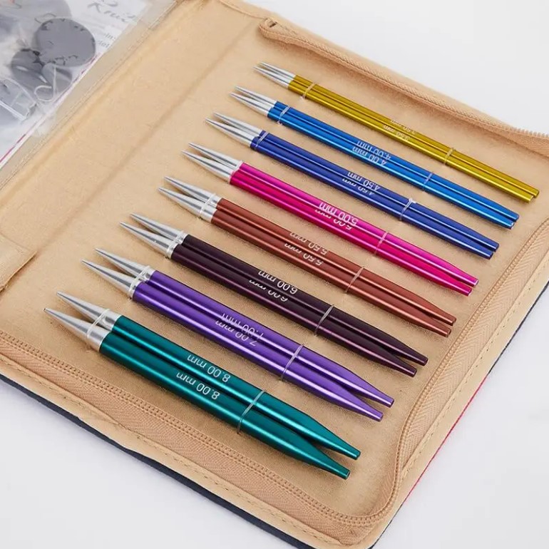 Набір змінних спиць Deluxe (3.5 - 8.0) Zing, 47404 KnitPro 3