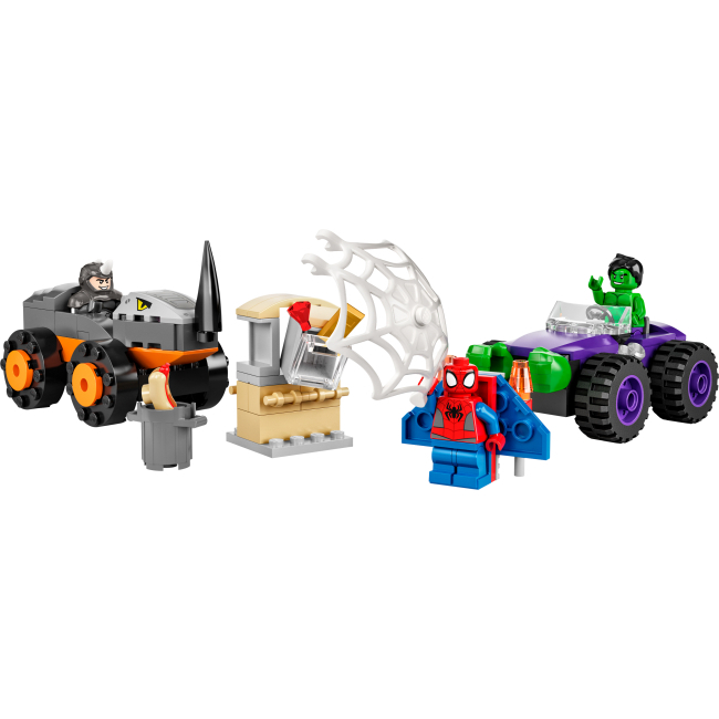 Конструктор Lego Marvel "Битва Халка с Носорогом на грузовиках", 10782 2