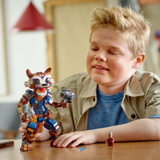 Конструктор Lego Marvel "Ракета й малюк Ґрут", 76282 4