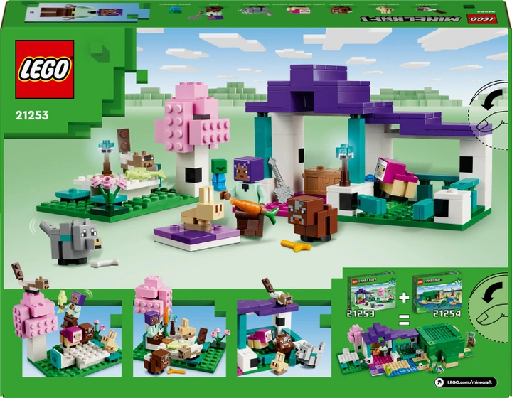 Конструктор Lego Minecraft "Притулок для тварин", 21253