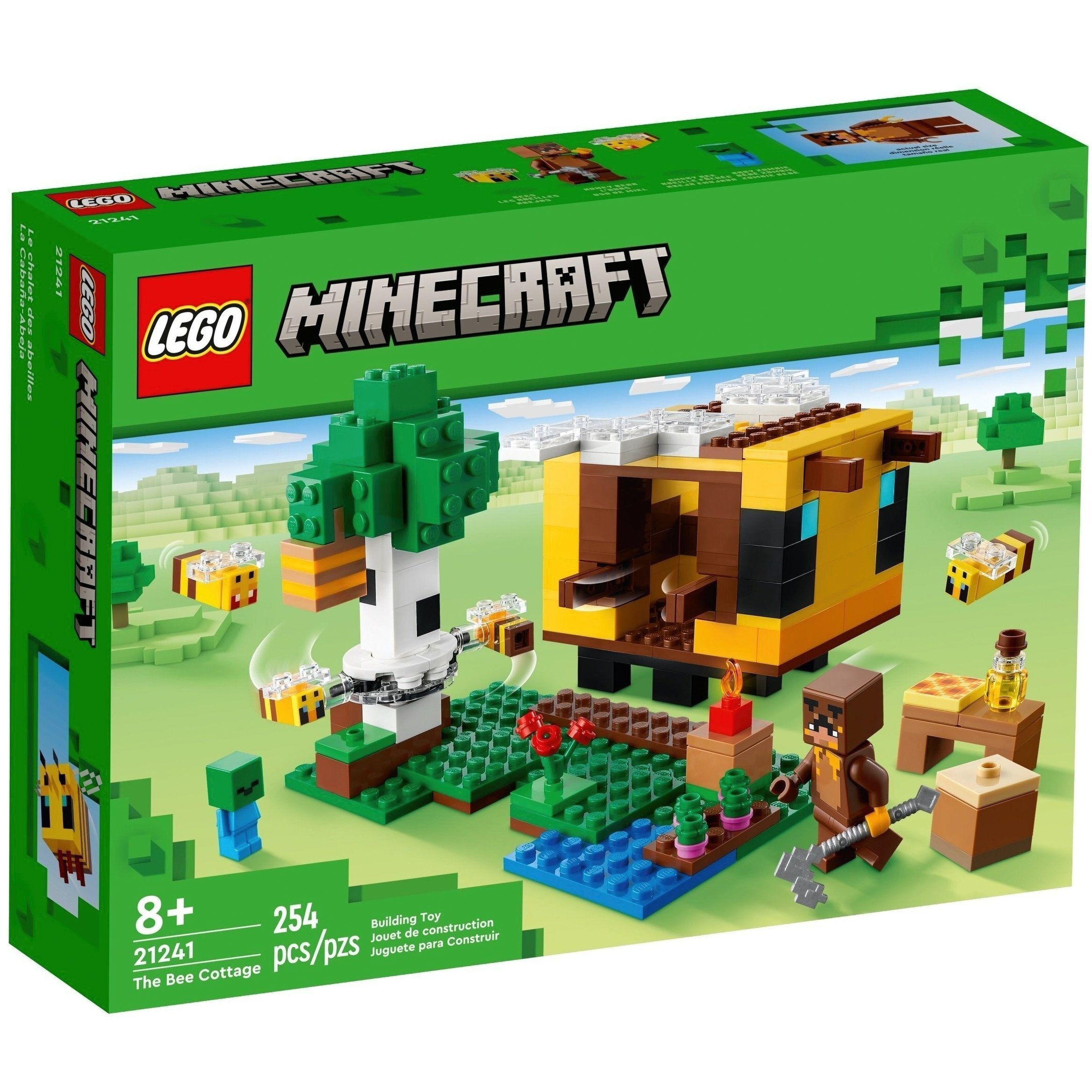 Конструктор Lego Minecraft "Пчелиный домик", 21241