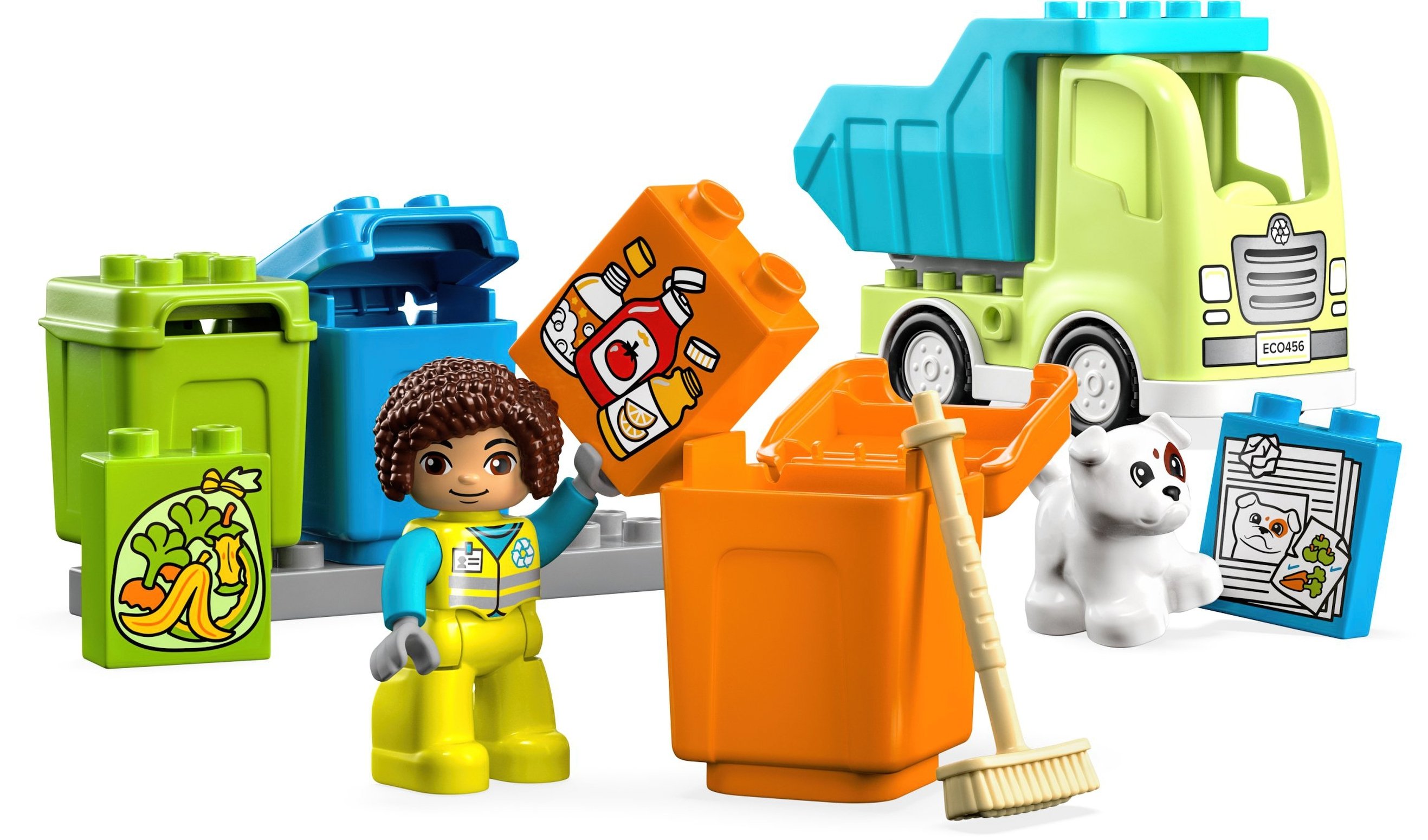 Конструктор Lego Duplo "Сміттєпереробна вантажівка", 10987 4