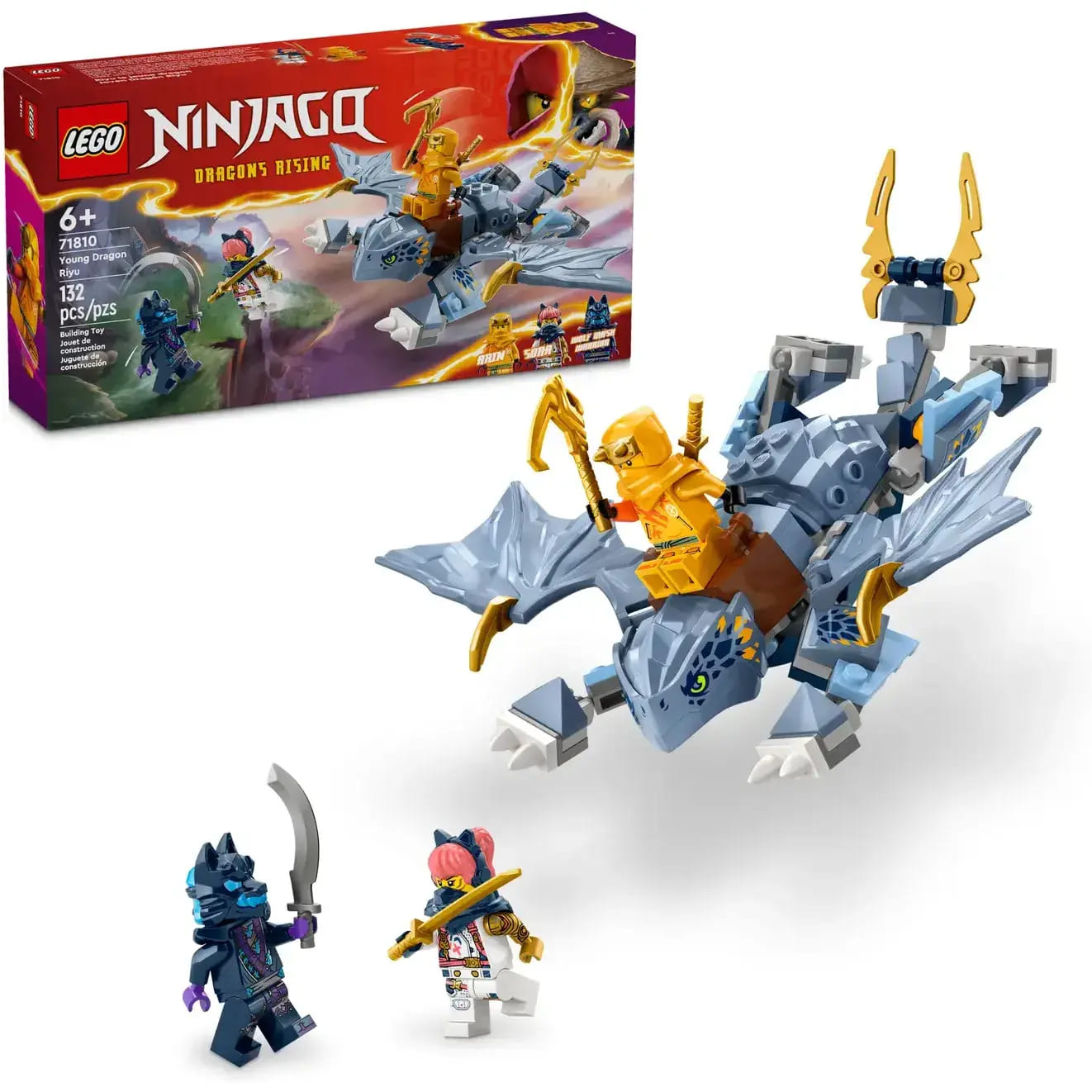 Конструктор Lego Ninjago "Молодой дракон Рию", 71810 1