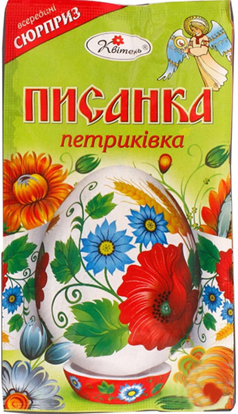 Пасхальні прикраси - Писанка. Серія "Петриківка"