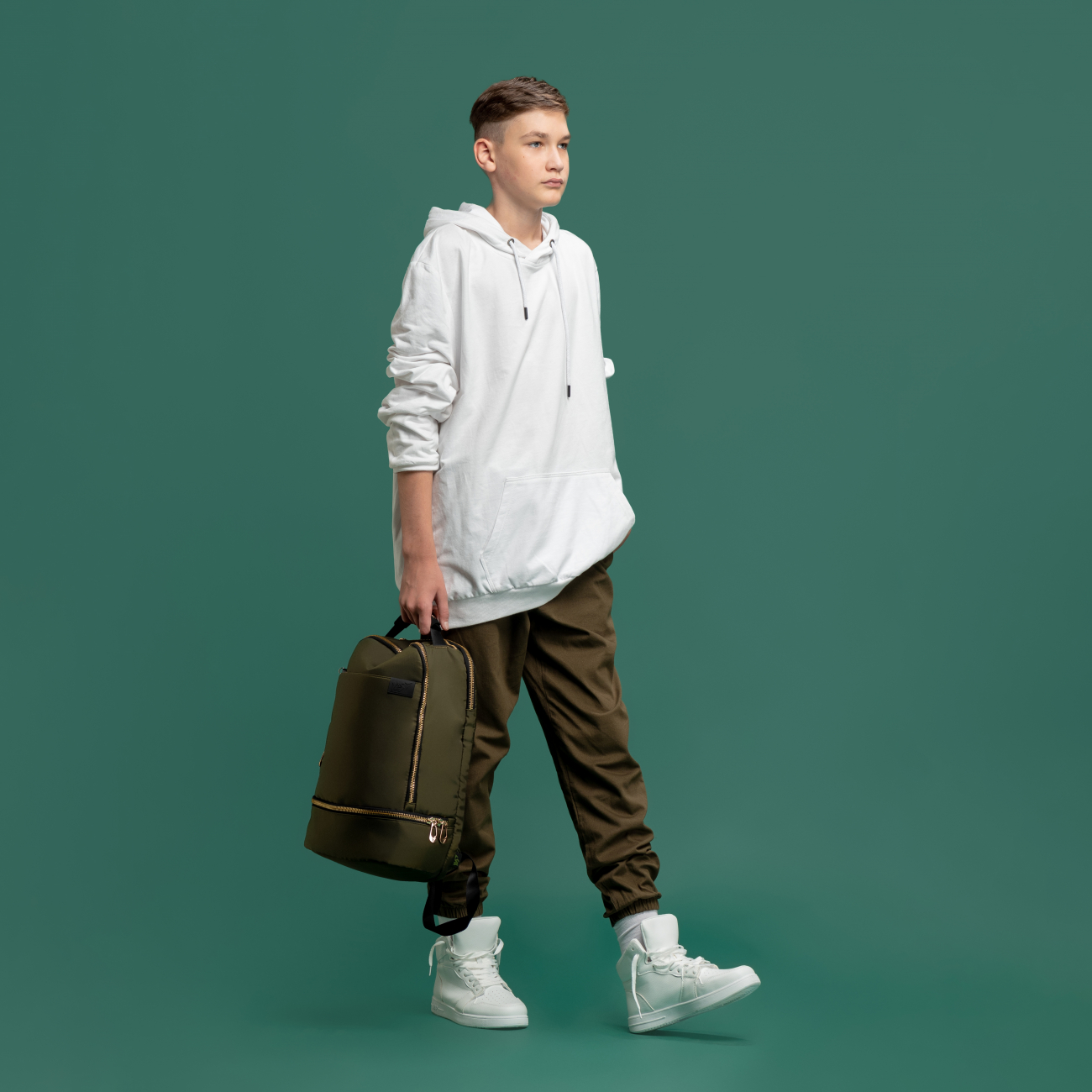 Рюкзак молодіжний YES T-123  "Emerald", зелений, 557864 2