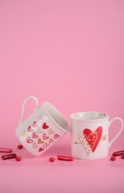 Чашка Love, 310 мл, в асортименті, B153-E0332A/B/C/D Limited Edition 6