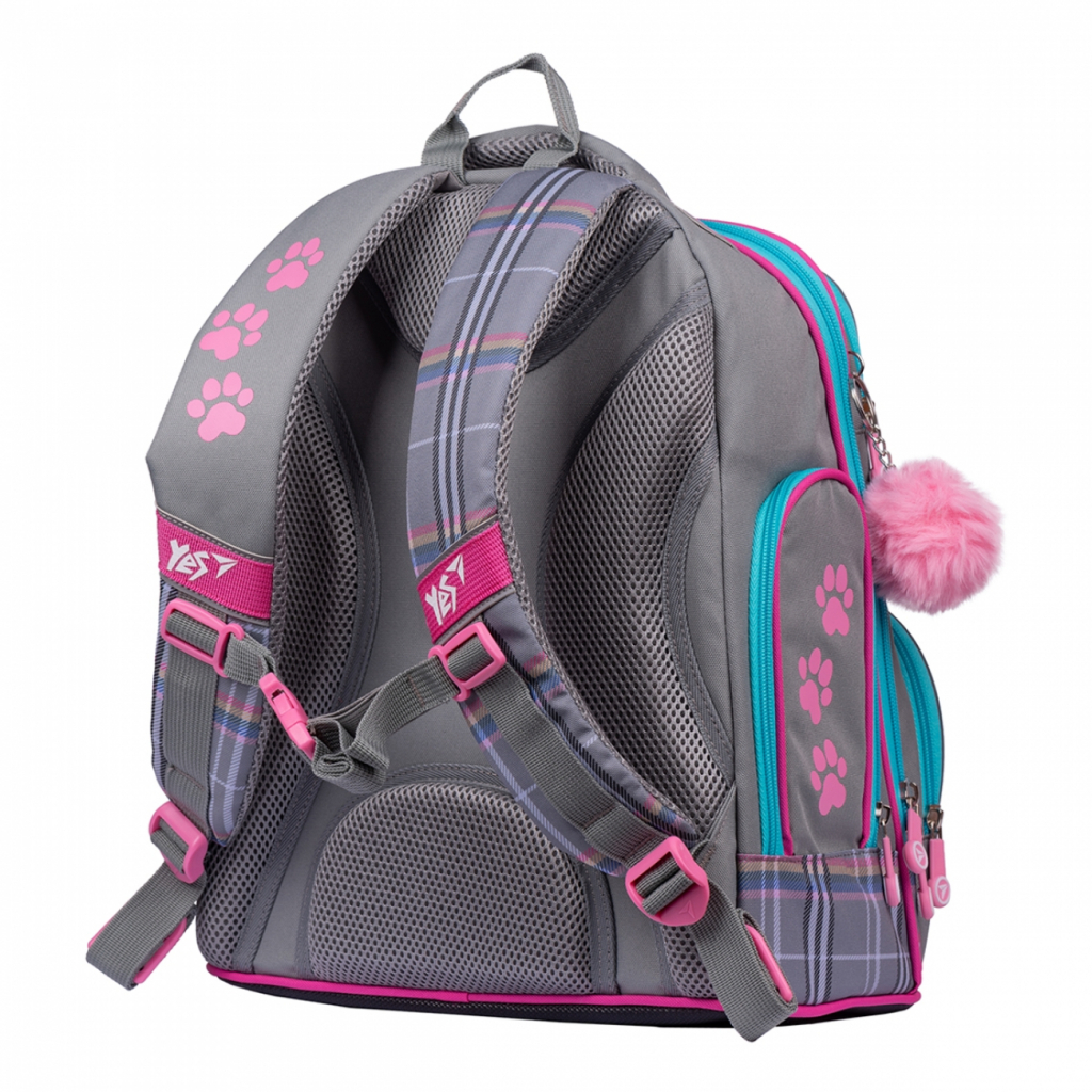 Рюкзак шкільний YES S-30 Juno Max "Love", сірий, 558580 2
