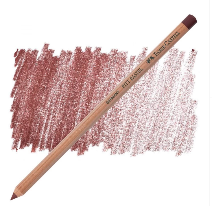 Олівець пастельний PITT палений карміновий (193), 112293 Faber-Castell