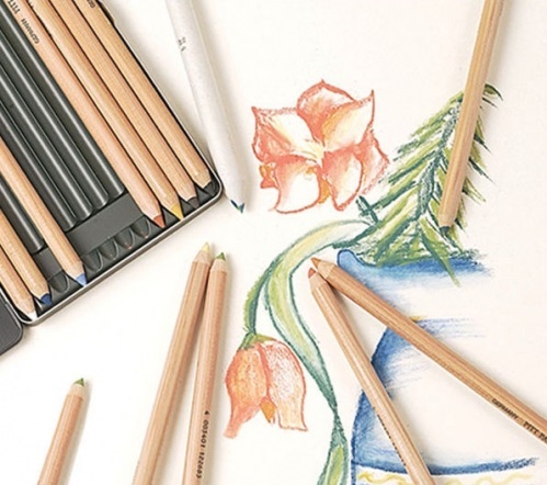 Олівець пастельний PITT світло-жовтий хром (106), 112206 Faber-Castell 3