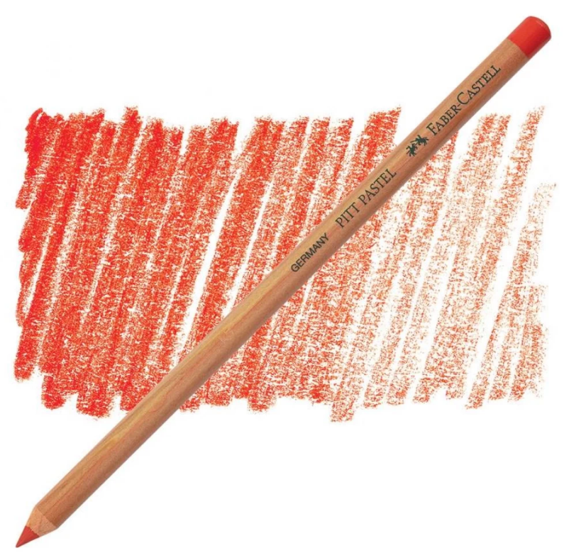 Олівець пастельний PITT яскраво-червоний (118), 112218 Faber-Castell