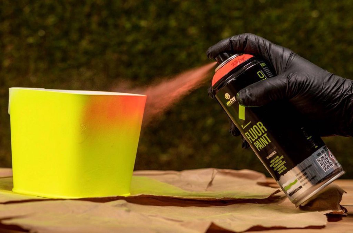 Аэрозольная краска MTN PRO Fluor Paint R-604 400 мл Зелёный, EX014PR0604 3