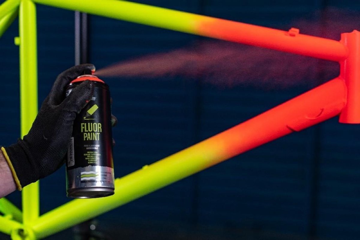 Аэрозольная краска MTN PRO Fluor Paint R-604 400 мл Зелёный, EX014PR0604 2