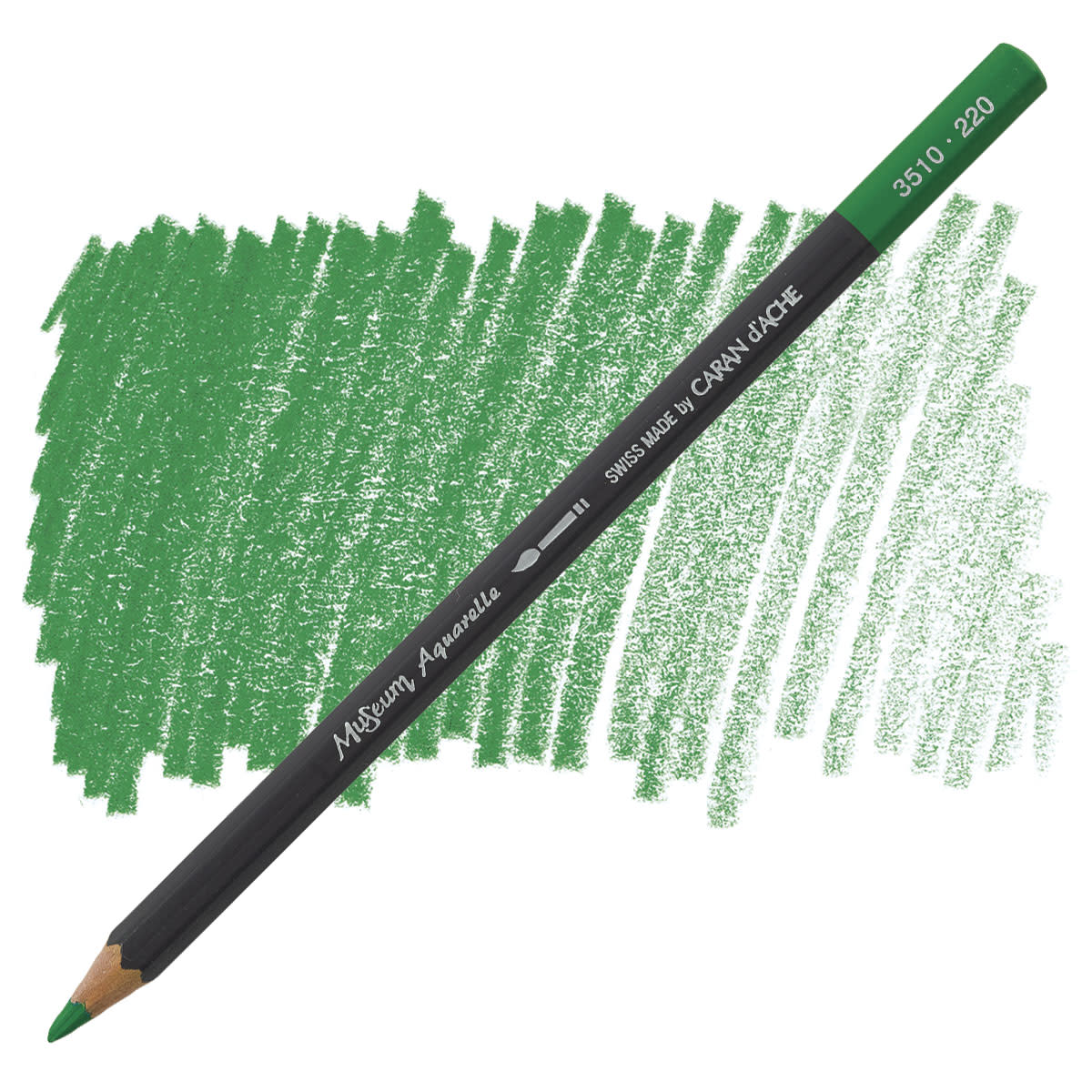 Карандаш Caran d`Ache Museum Aquarelle Grass Green Fsc, 3510.220