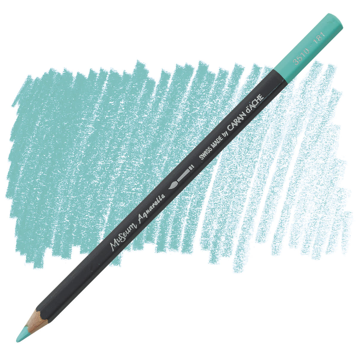 Карандаш Caran d`Ache Museum Aquarelle Light Malac.Green Fsc, 3510.181