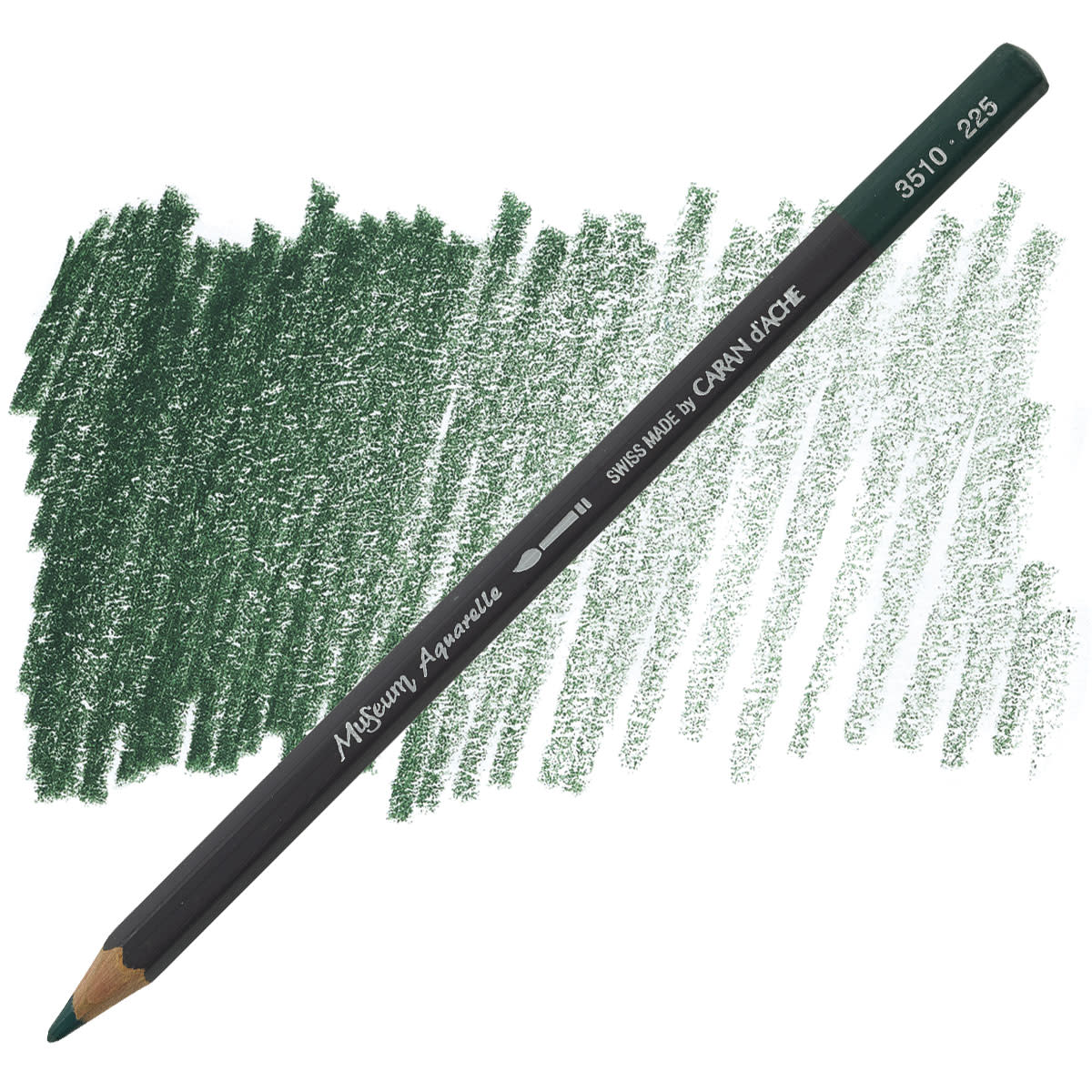 Карандаш Caran d`Ache Museum Aquarelle Moss Green Fsc, 3510.225