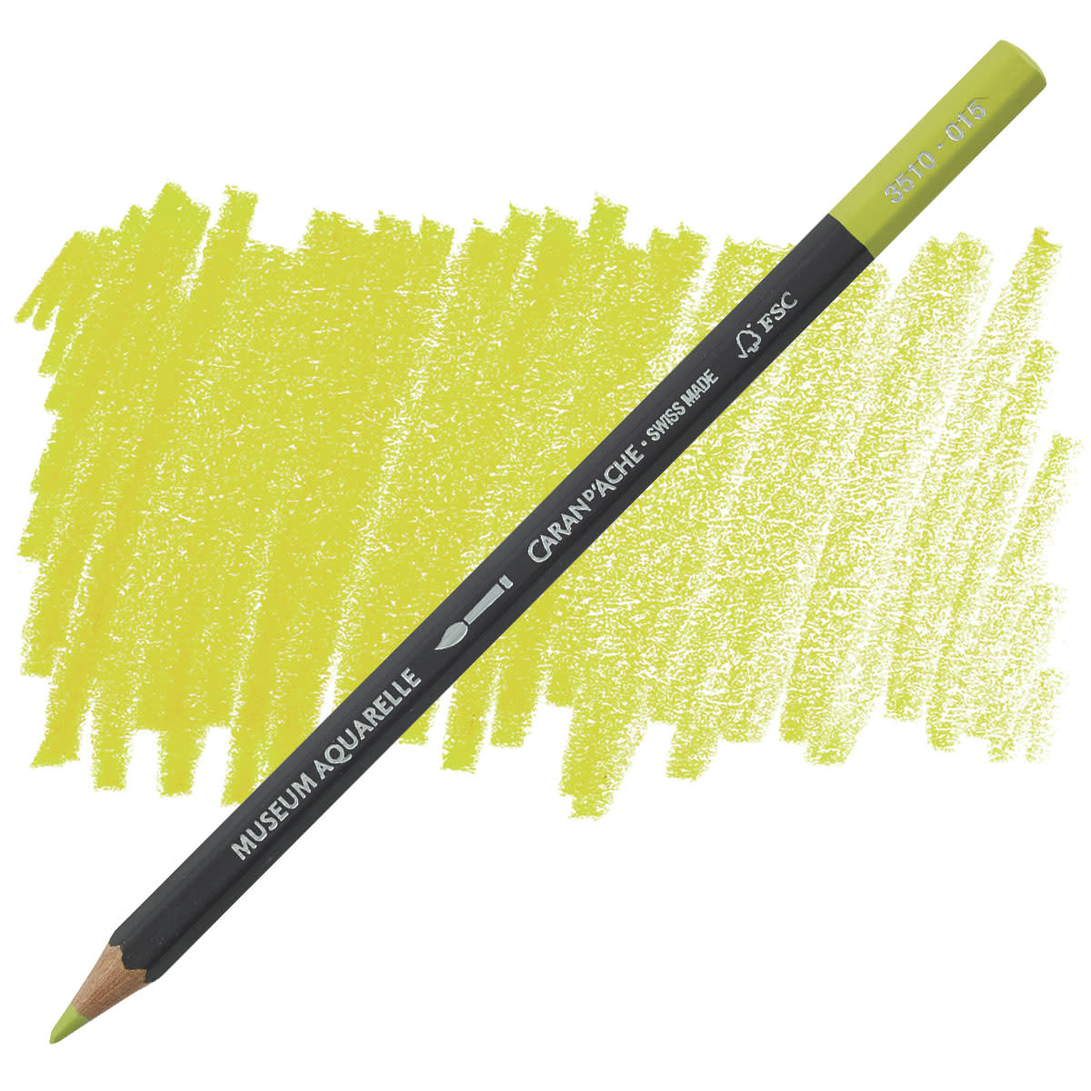 Олівець Caran d`Ache Museum Aquarelle Olive Yellow Fsc, 3510.015