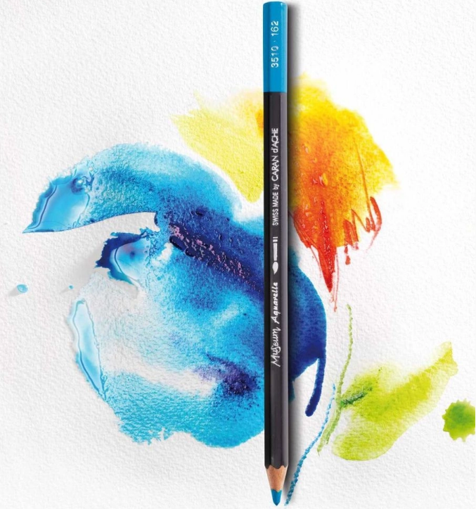 Карандаш Caran d`Ache Museum Aquarelle Scarlet Fsc, 3510.070 2