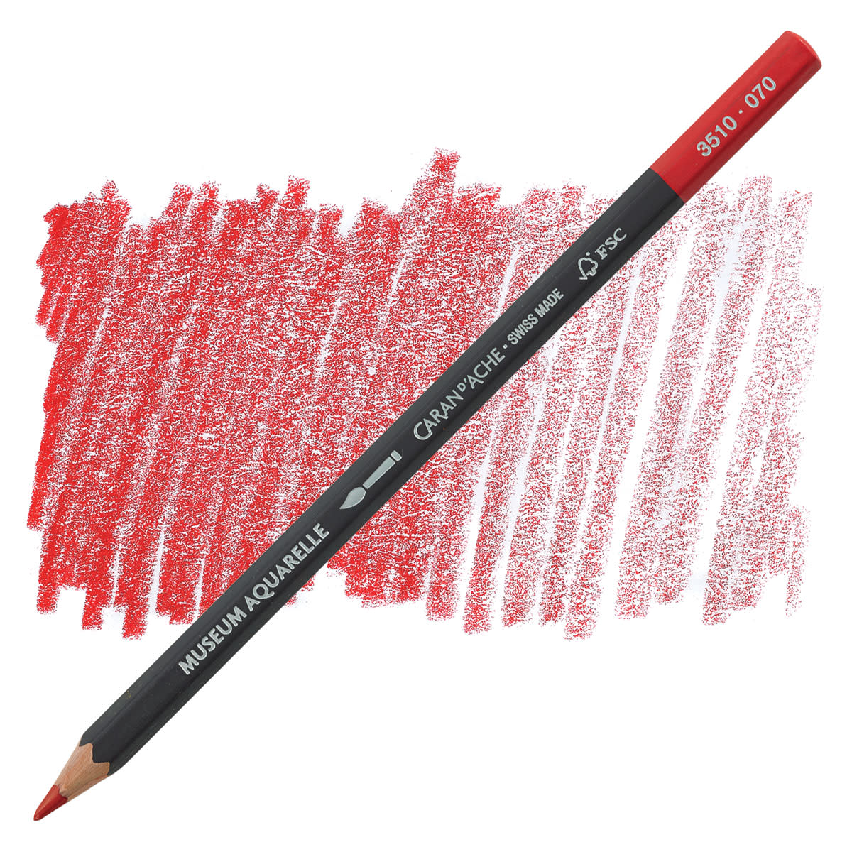 Карандаш Caran d`Ache Museum Aquarelle Scarlet Fsc, 3510.070