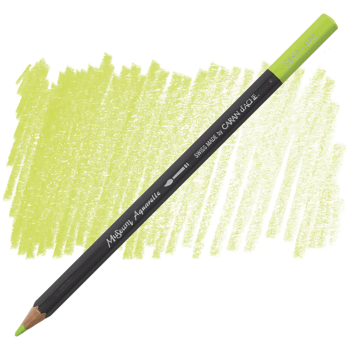 Карандаш Caran d`Ache Museum Aquarelle Spring Green Fsc, 3510.470