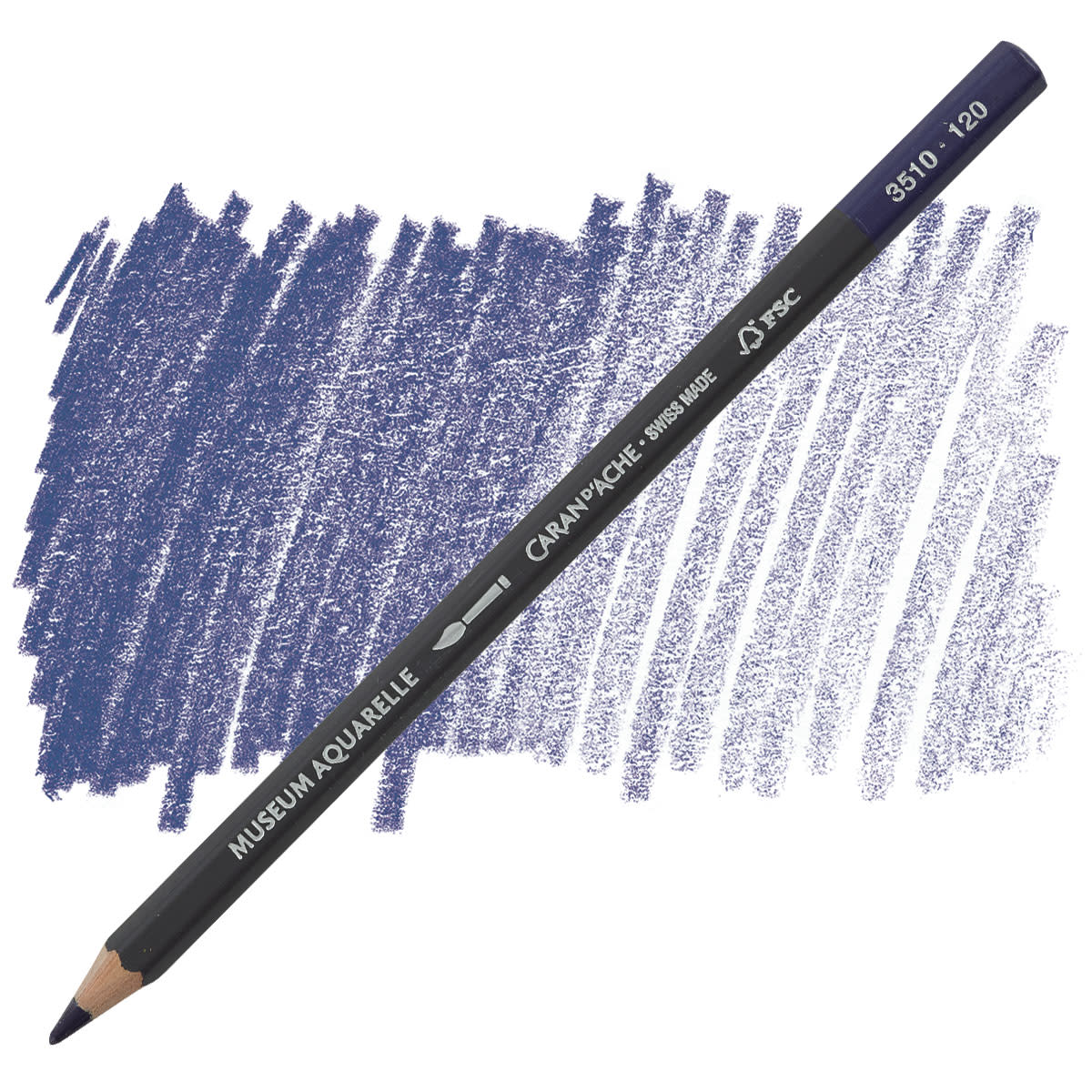 Карандаш Caran d`Ache Museum Aquarelle Violet Fsc, 3510.120